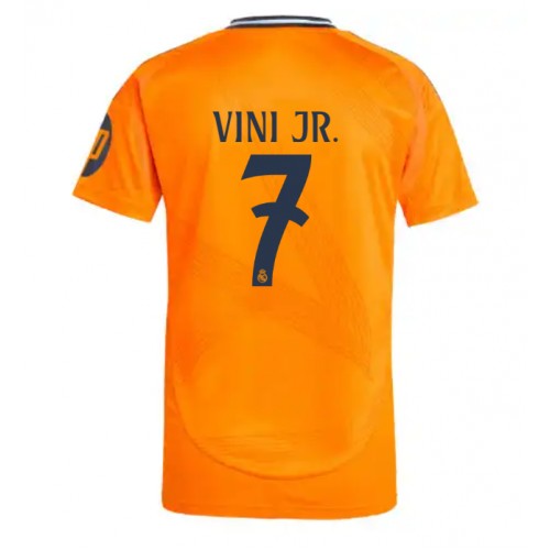 Real Madrid Vinicius Junior #7 Gostujuci Dres 2024-25 Kratak Rukav